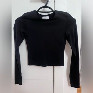 aritzia contour crew long sleeve
